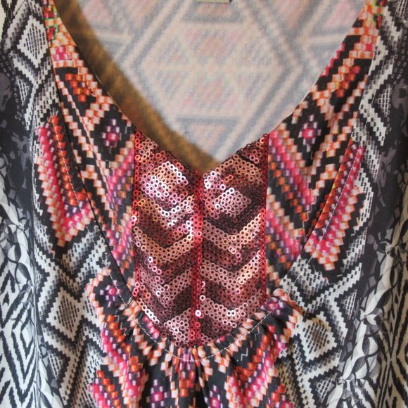 Short Sleeve Tunic Top, Womens, Size - M - Picture 3 of 4